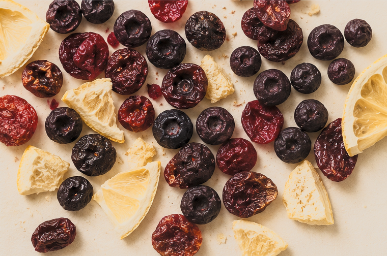 Real freeze-dried fruit